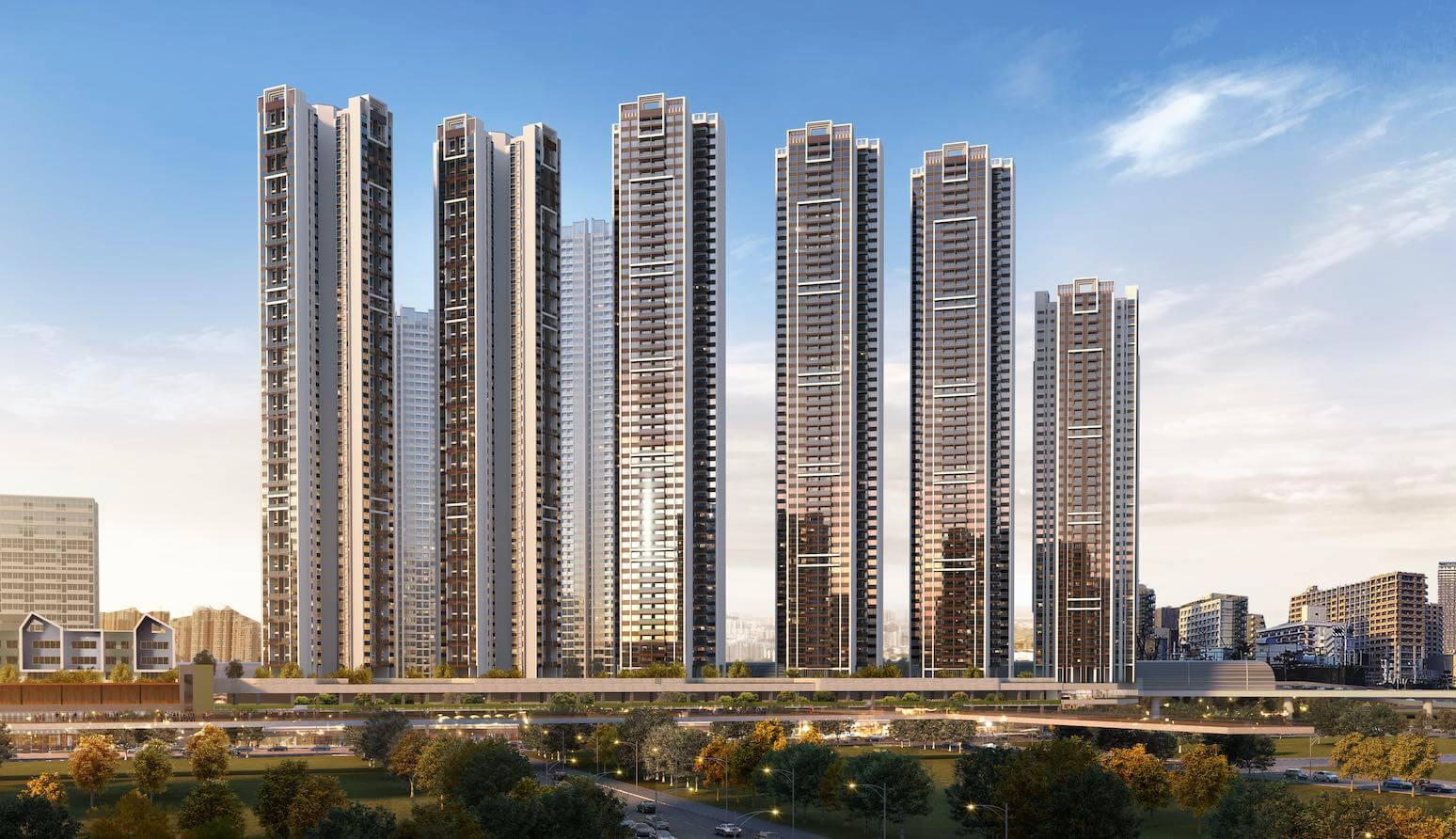 越秀·星瀚TOD楼盘图