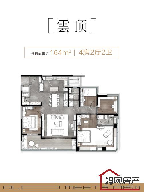 中海观雲府164平